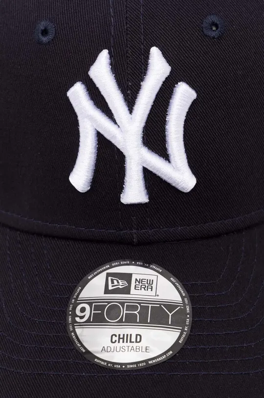 Παιδικό βαμβακερό καπέλο μπέιζμπολ New Era σκούρο μπλε