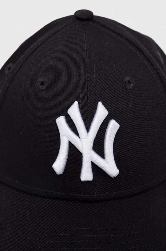Otroška bombažna bejzbolska kapa New Era črna