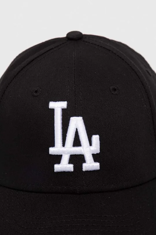 Παιδικό βαμβακερό καπέλο μπέιζμπολ New Era μαύρο