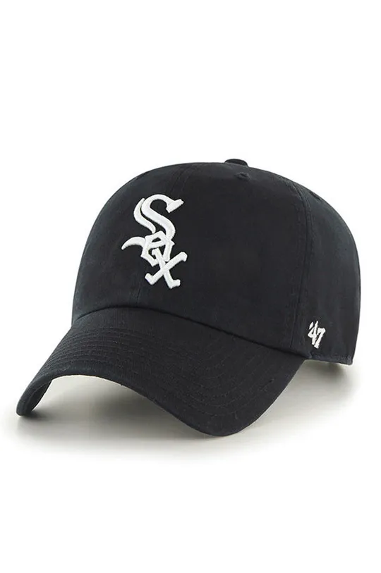 чорний 47 brand - Кепка Chicago White Sox Чоловічий