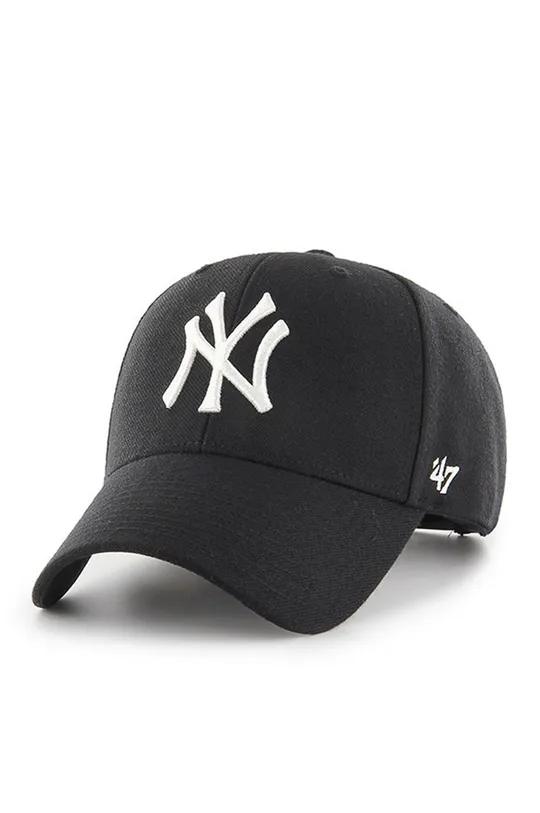 czarny 47 brand - Czapka New York Yankees Męski