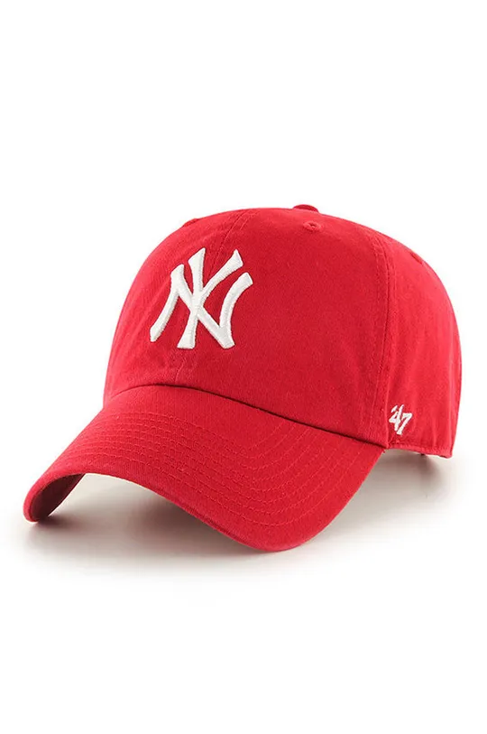 červená 47brand - Čiapka MVP MLB New York Yankees Pánsky