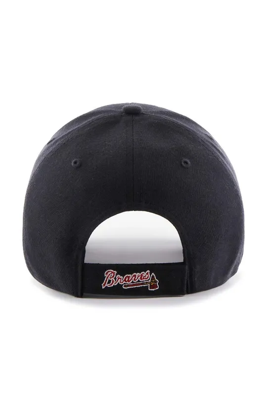 47 brand - Καπέλο Atlanta Braves μαύρο