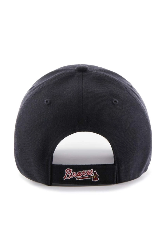 47brand - Καπέλο Atlanta Braves μαύρο