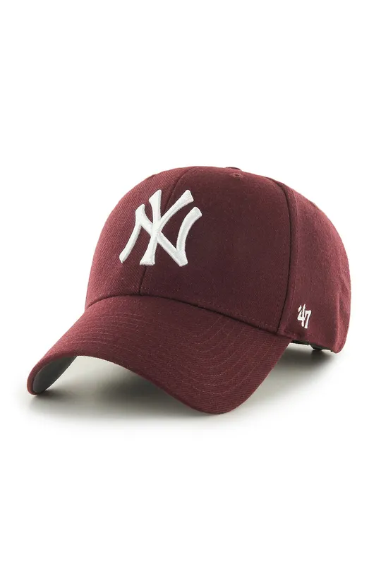 бордо 47 brand - Кепка New York Yankees Чоловічий