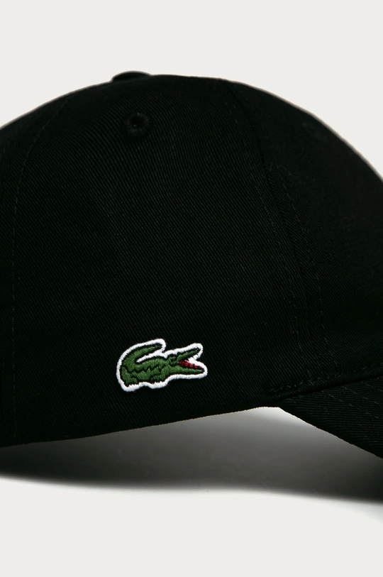 black Lacoste beanie