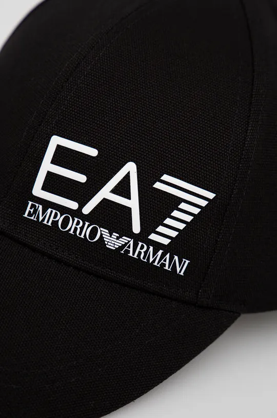 Čiapka EA7 Emporio Armani čierna