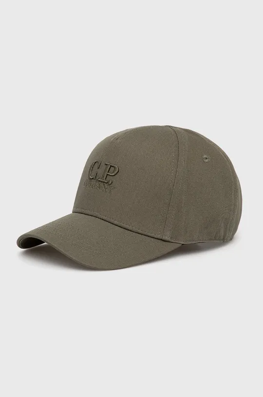 πράσινο Βαμβακερό καπέλο C.P. Company Ανδρικά