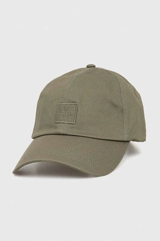 πράσινο Βαμβακερό καπέλο του μπέιζμπολ Marc O'Polo Ανδρικά