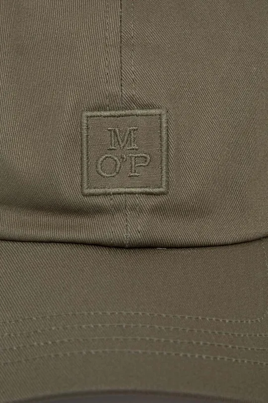 Bombažna bejzbolska kapa Marc O'Polo zelena