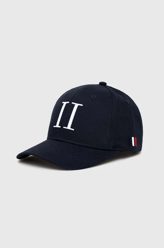 σκούρο μπλε Βαμβακερό καπέλο του μπέιζμπολ Les Deux Ανδρικά