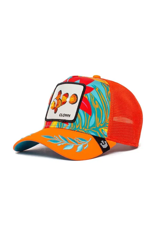 arancione Goorin Bros berretto da baseball Uomo