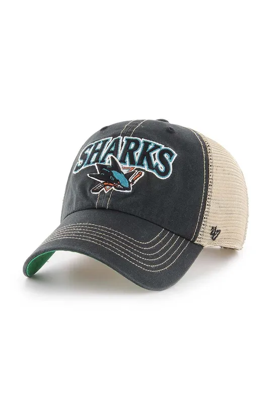μαύρο Καπέλο 47brand NHL San Jose Sharks NHL San Jose Sharks Ανδρικά