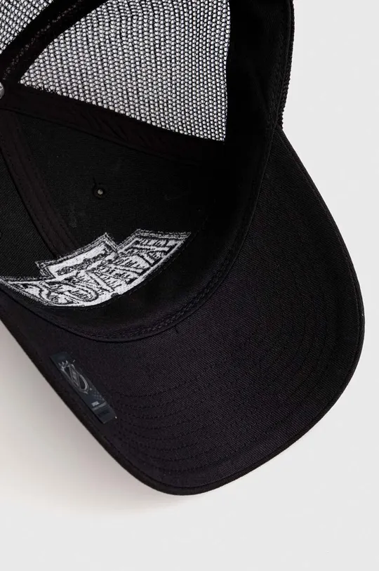 czarny 47 brand czapka z daszkiem NHL LA Kings