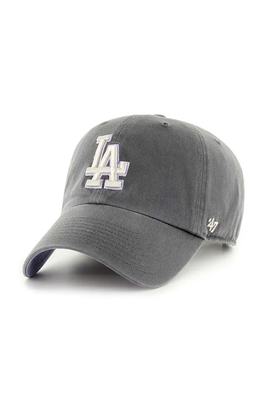 γκρί Βαμβακερό καπέλο του μπέιζμπολ 47 brand MLB Los Angeles Dodgers Ανδρικά