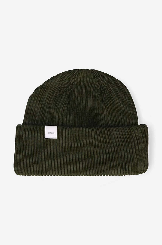 green Makia wool beanie Men’s