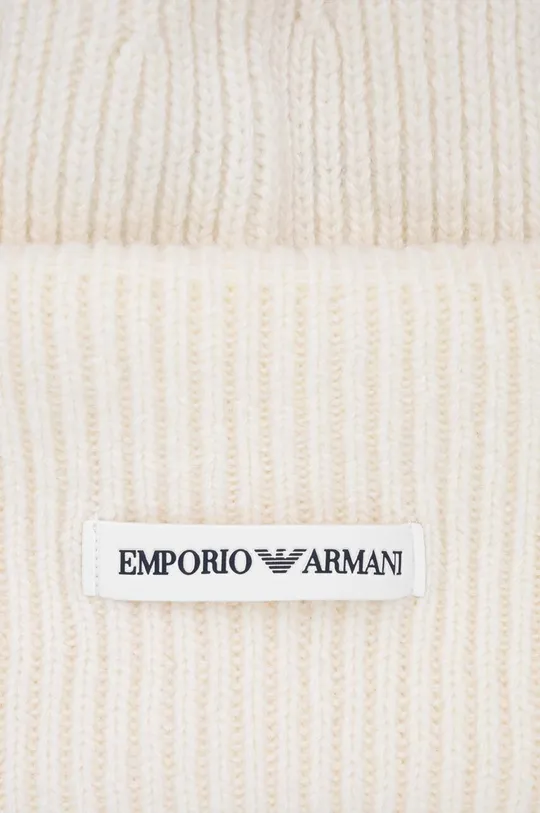 Emporio Armani gyapjú sapka 100% gyapjú