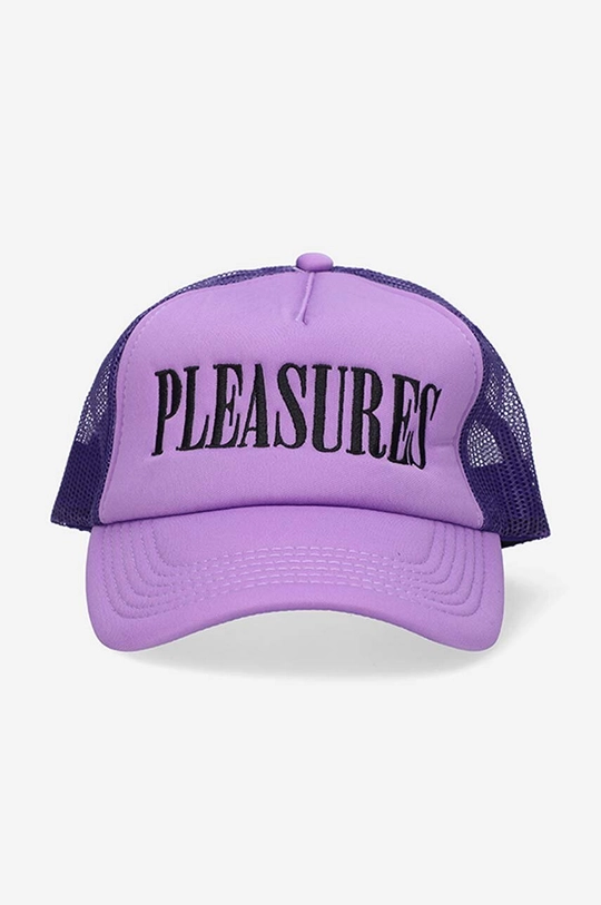 PLEASURES baseball cap  57% Polyester, 43% Polyamide