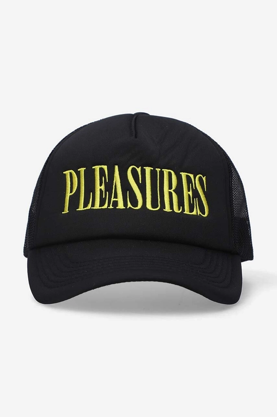 PLEASURES baseball cap  57% Polyester, 43% Polyamide