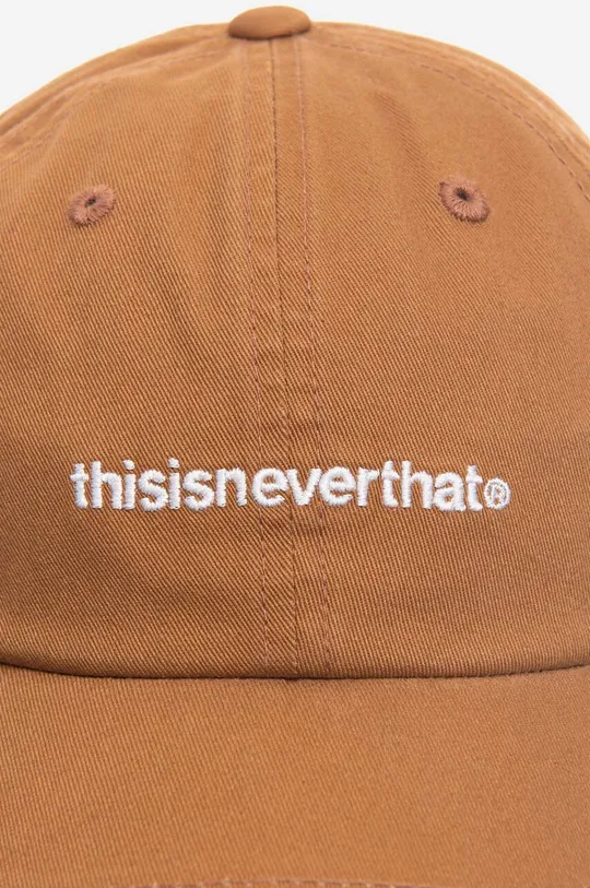 orange thisisneverthat cotton baseball cap T-Logo Cap