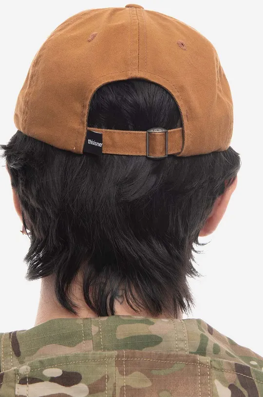 Памучна шапка с козирка thisisneverthat T-Logo Cap Чоловічий