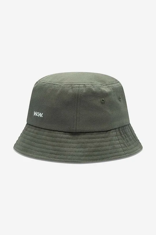 Βαμβακερό καπέλο Wood Wood Ossian Bucket Hat 12240817-7083 BLACK