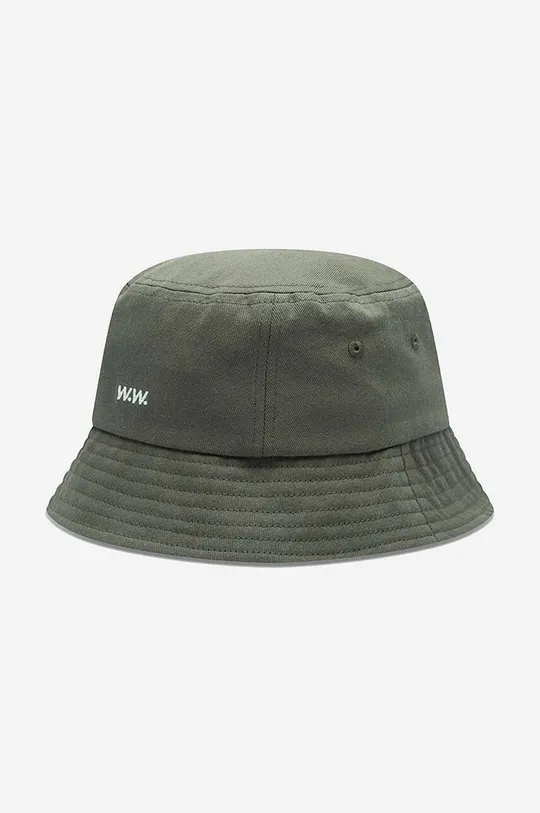 Бавовняний капелюх Wood Wood Ossian Bucket Hat 12240817-7083 BLACK