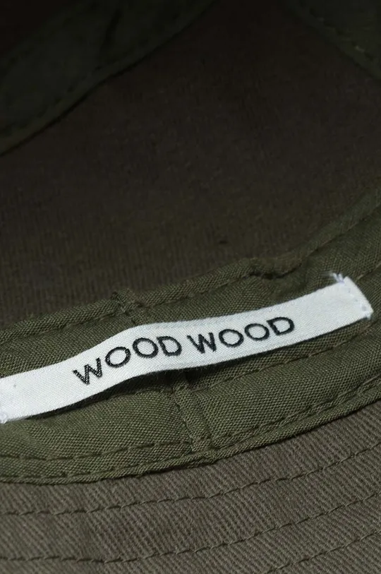 Bombažni klobuk Wood Wood Ossian Bucket Hat 12240817-7083 BLACK