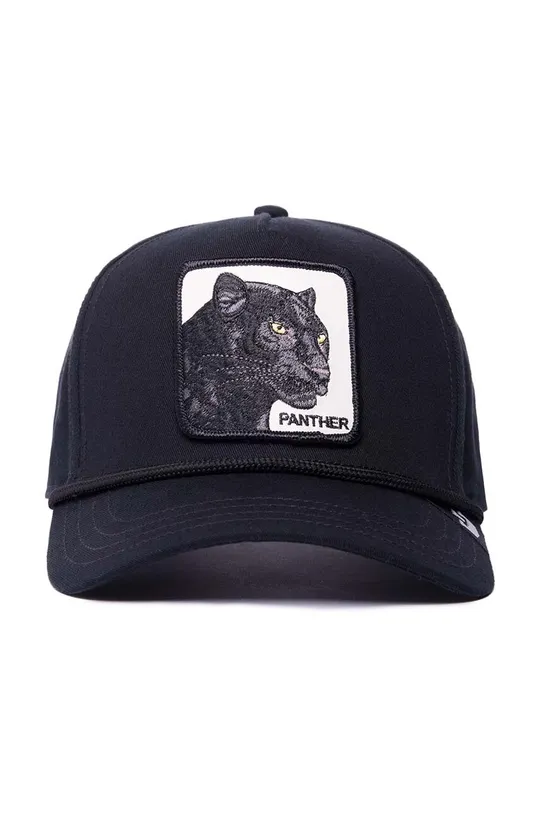 Pamučna kapa sa šiltom Goorin Bros Panther crna