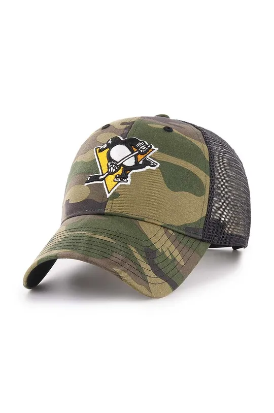 zielony 47 brand czapka z daszkiem NHL Pittsburgh Penguins Męski