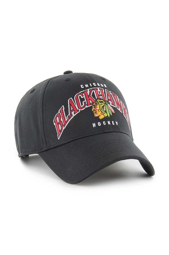 Шапка с козирка 47 brand NHL Chicago Blackhawks H.BRDFL04CTP.BK черен AA00