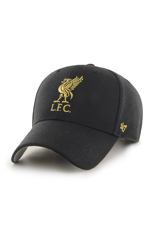 czarny 47brand Czapka z daszkiem EPL Liverpool Unisex