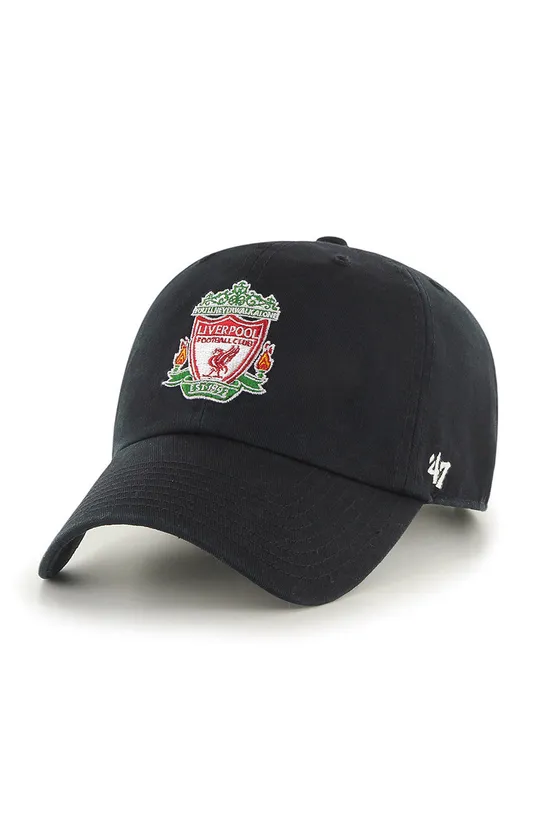 czarny 47 brand Czapka EPL Liverpool Unisex