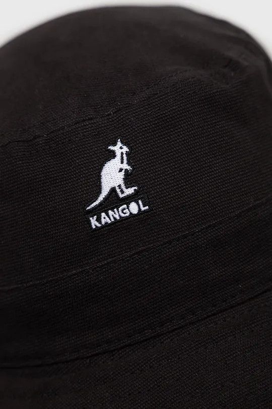 Bavlnený klobúk Kangol čierna