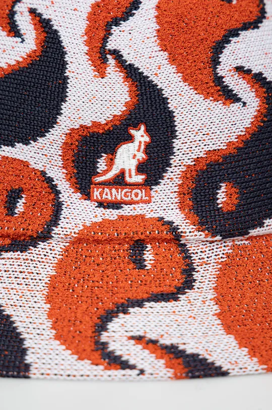 Kangol hat  Basic material: 48% Modacrylic, 29% Polyester, 16% Acrylic, 7% Nylon Rib-knit waistband: 100% Nylon