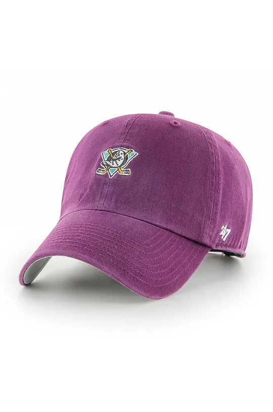 fioletowy 47brand czapka Anaheim Ducks Unisex