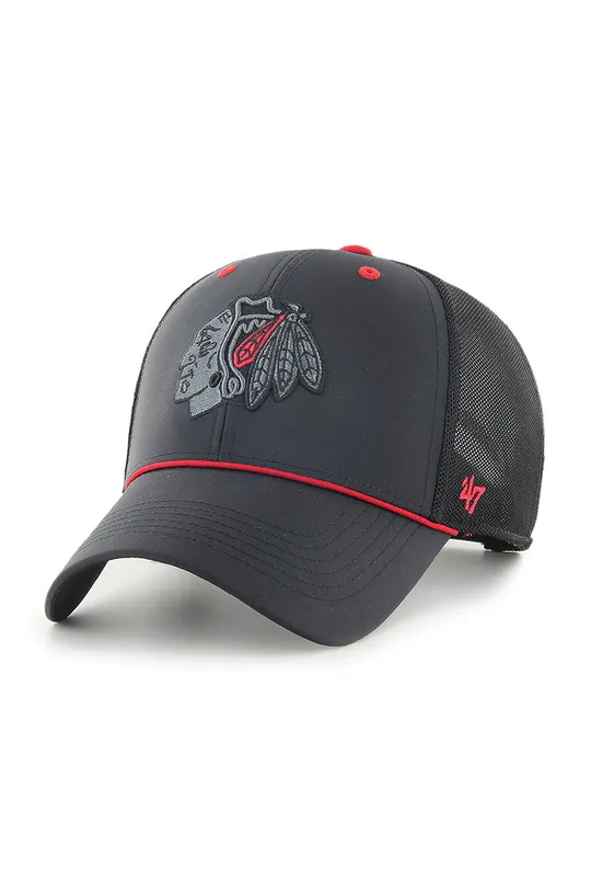 μαύρο Καπέλο 47 brand Chicago Blackhawks Unisex