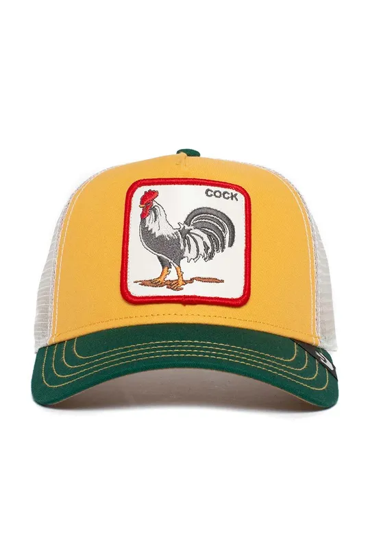 Goorin Bros czapka The Cock żółty