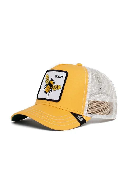 żółty Goorin Bros czapka The Queen Bee Unisex