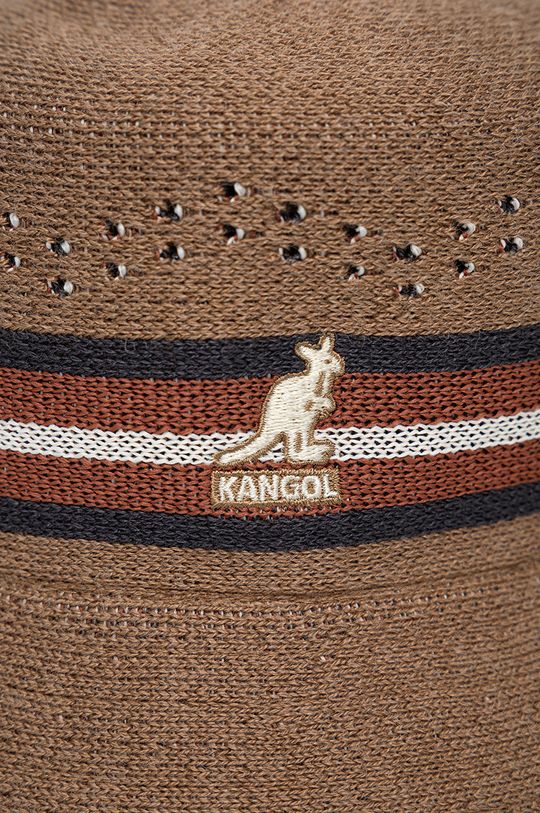 Kangol kapelusz z domieszką wełny brązowy