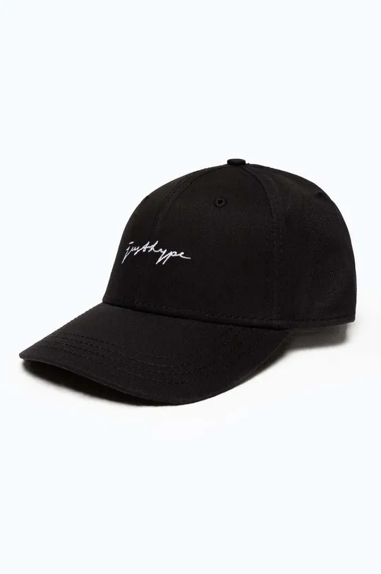 μαύρο Βαμβακερό καπέλο του μπέιζμπολ Hype Unisex