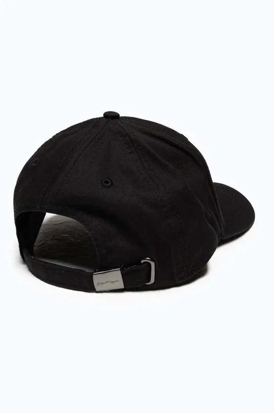 Βαμβακερό καπέλο του μπέιζμπολ Hype μαύρο