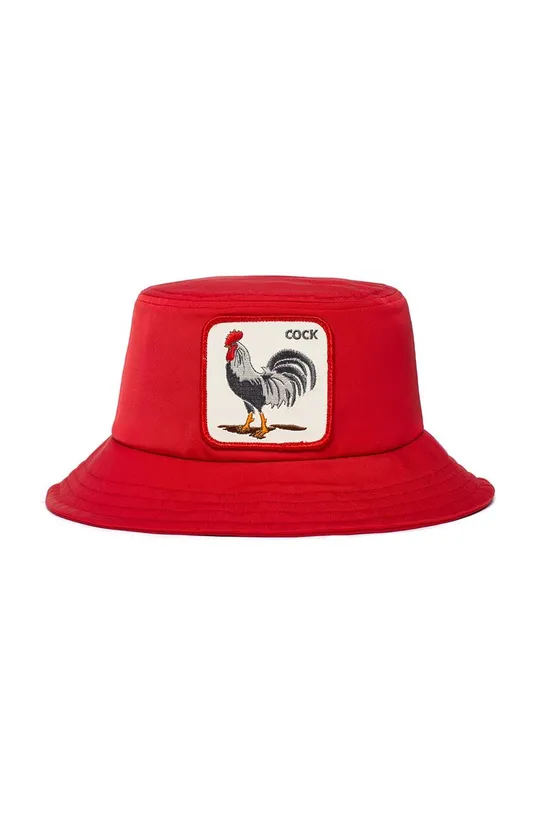 червоний Бавовняний капелюх Goorin Bros Unisex
