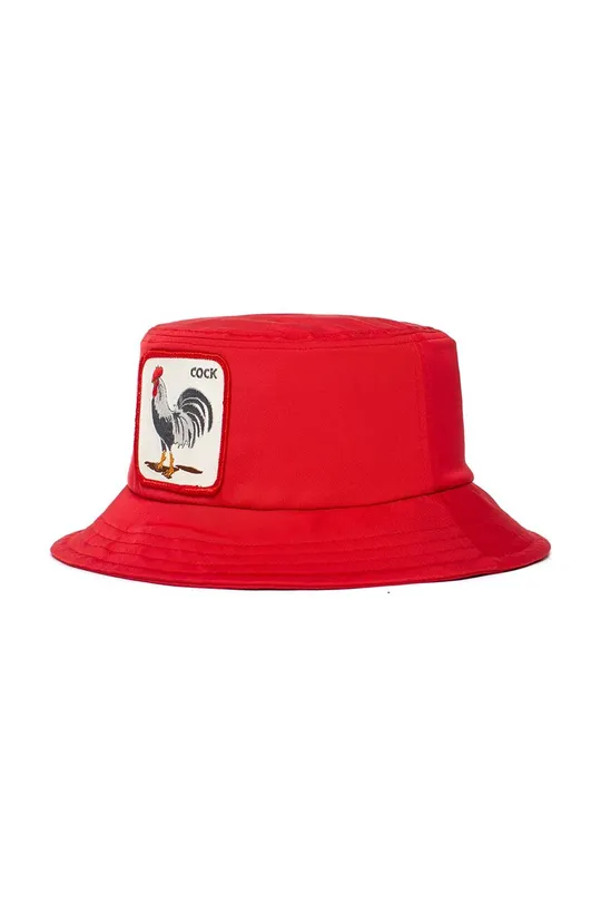 Bavlnený klobúk Goorin Bros červená