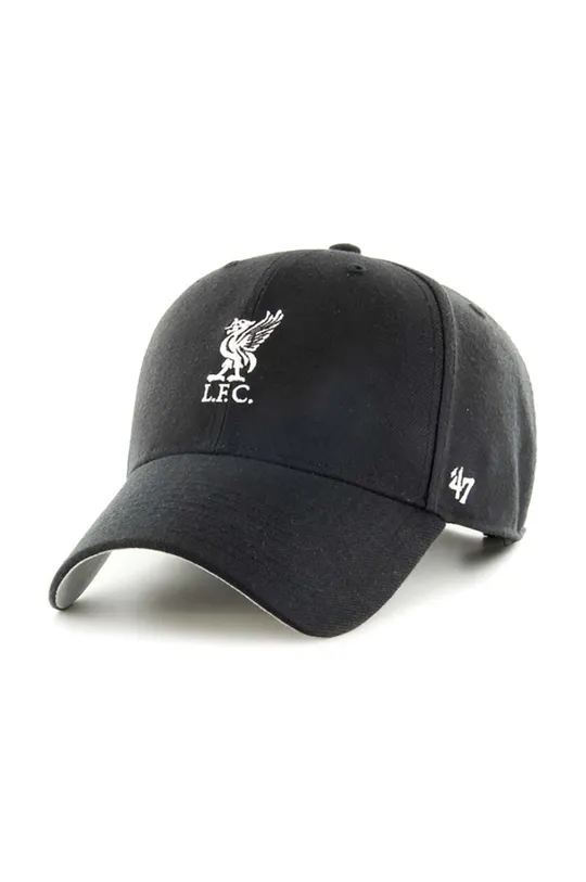 μαύρο Βαμβακερό καπέλο του μπέιζμπολ 47 brand EPL Liverpool FC Unisex