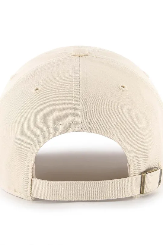 Хлопковая кепка 47 brand MLB Los Angeles Dodgers бежевый