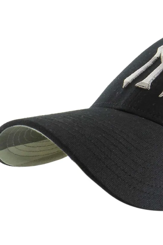 Βαμβακερό καπέλο του μπέιζμπολ 47brand MLB New York Yankees μαύρο