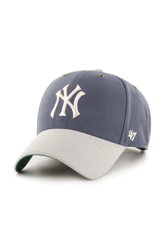 niebieski 47brand czapka z daszkiem bawełniana MLB New York Yankees Unisex