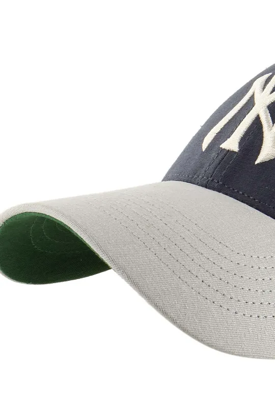 Хлопковая кепка 47 brand MLB New York Yankees голубой