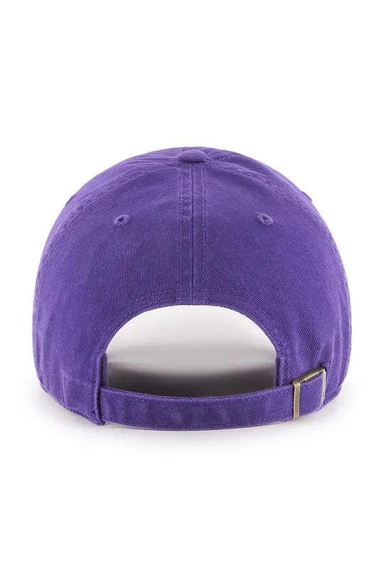 Хлопковая кепка 47brand MLB New York Yankees фиолетовой